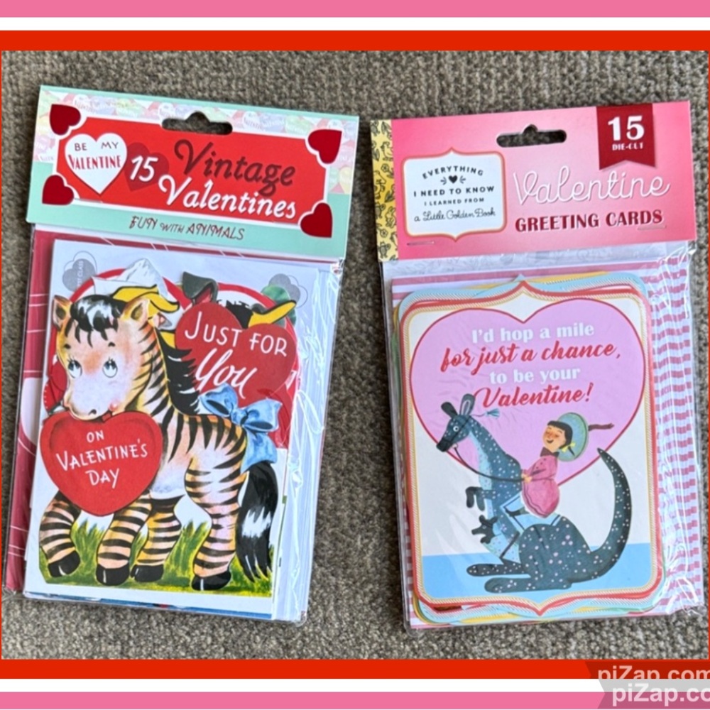 ❤️NWT ~ Vintage Inspired Valentine Greeting Card Sets